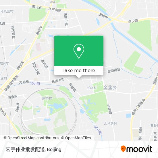 宏宇伟业批发配送 map