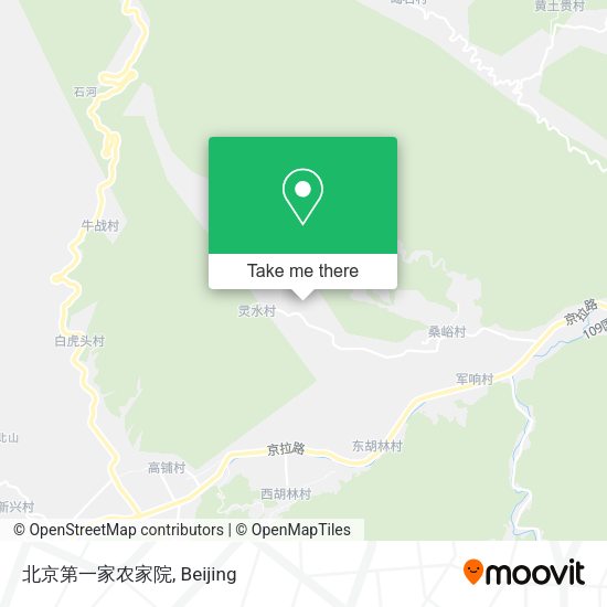 北京第一家农家院 map