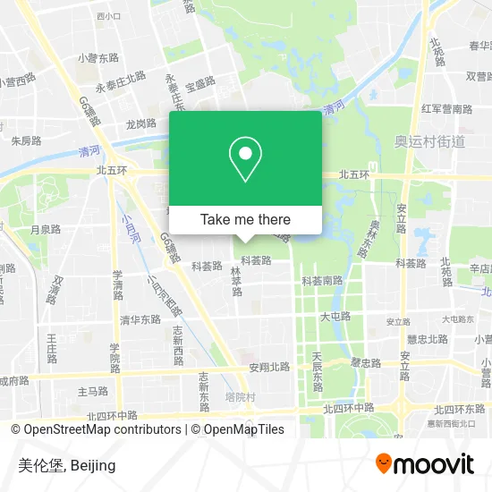 美伦堡 map