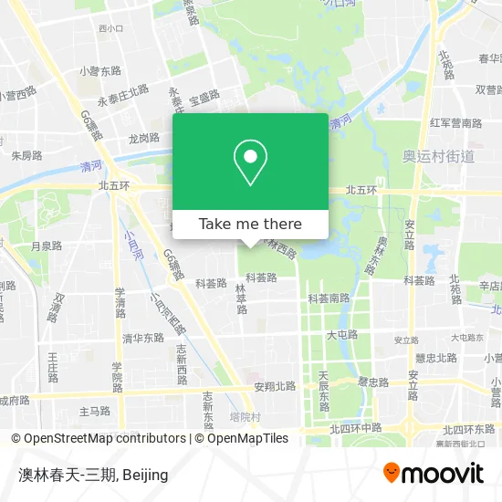 澳林春天-三期 map