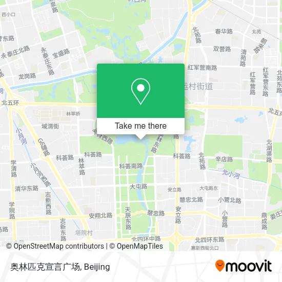奥林匹克宣言广场 map