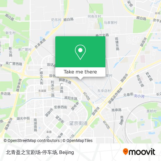 北青盈之宝剧场-停车场 map