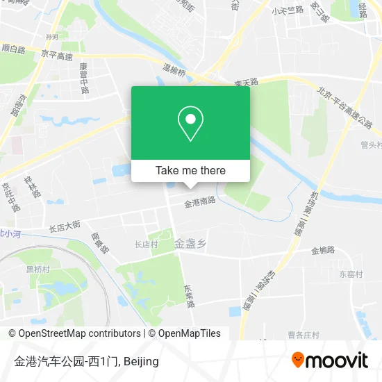 金港汽车公园-西1门 map