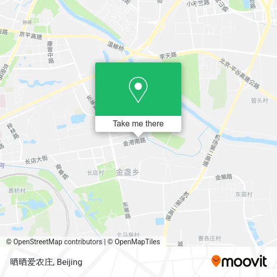 晒晒爱农庄 map
