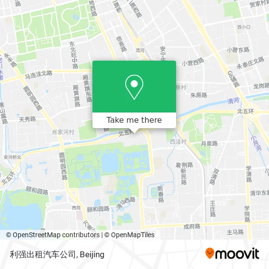 利强出租汽车公司 map