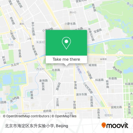 北京市海淀区东升实验小学 map