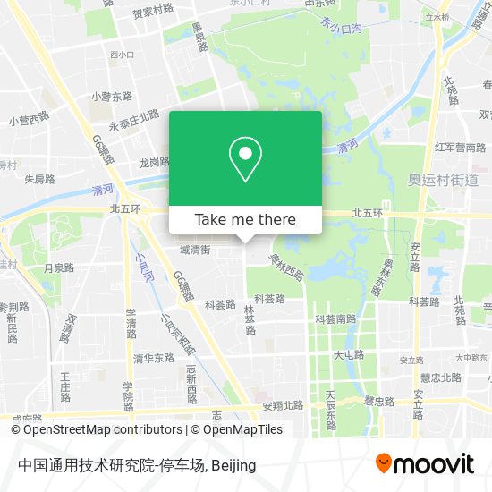 中国通用技术研究院-停车场 map