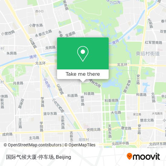 国际气候大厦-停车场 map