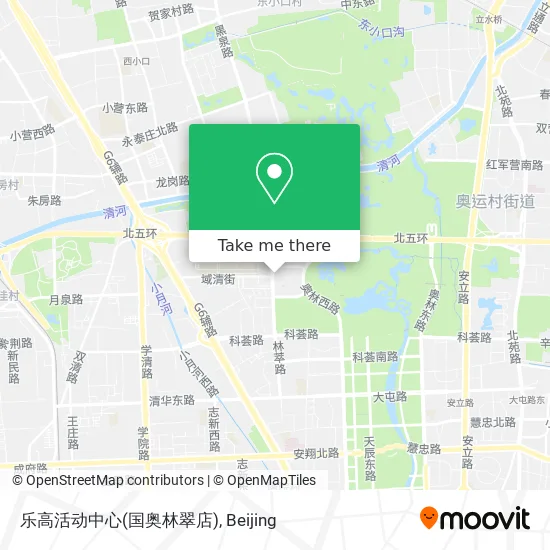 乐高活动中心(国奥林翠店) map