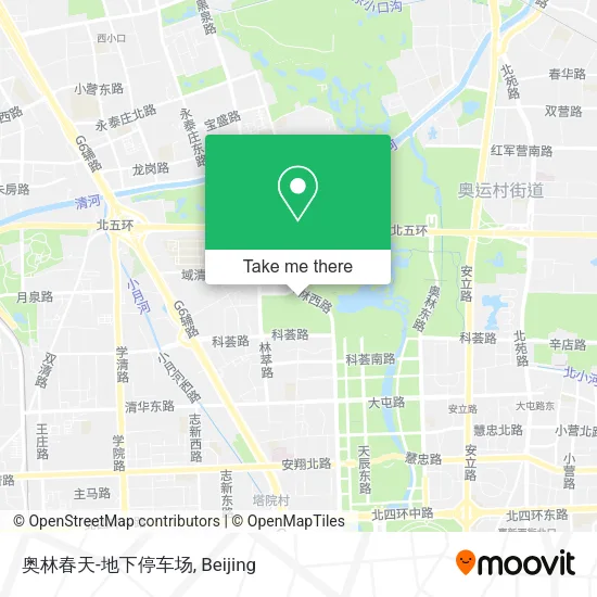 奥林春天-地下停车场 map
