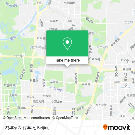 鸿华家园-停车场 map
