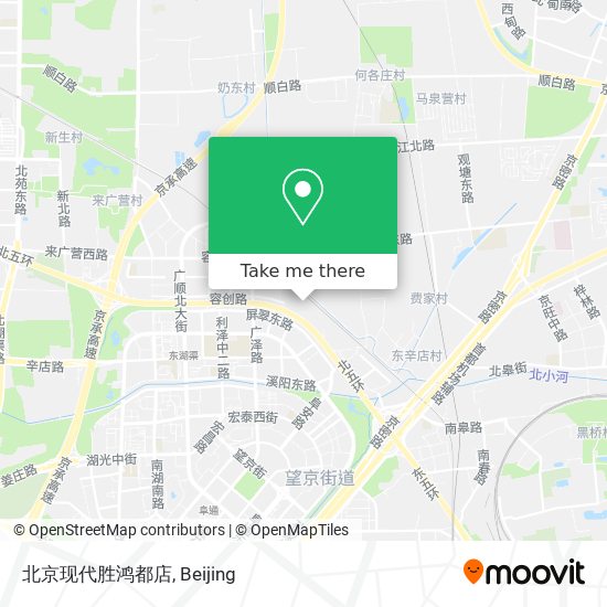 北京现代胜鸿都店 map