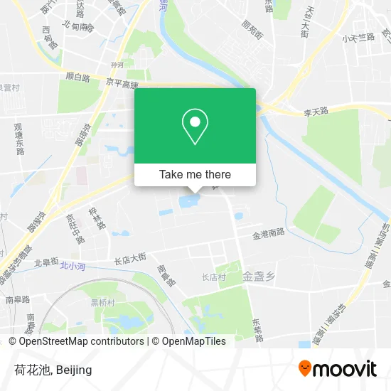 荷花池 map