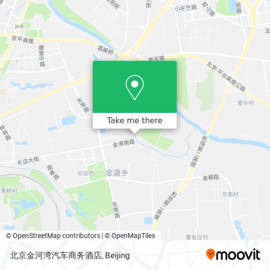 北京金河湾汽车商务酒店 map