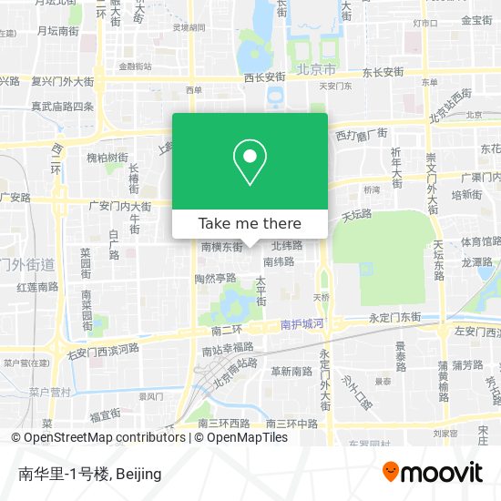南华里-1号楼 map