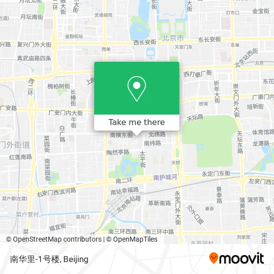 南华里-1号楼 map