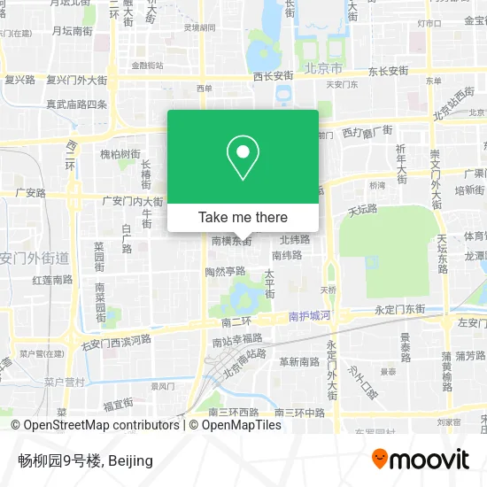 畅柳园9号楼 map