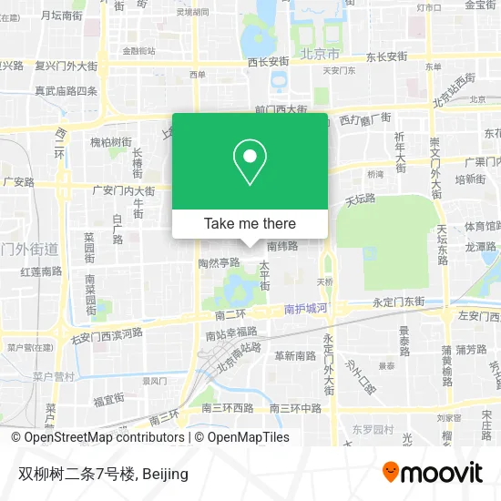 双柳树二条7号楼 map