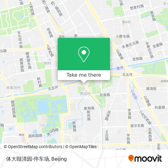 体大颐清园-停车场 map