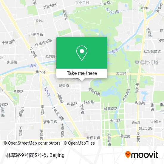 林萃路9号院5号楼 map