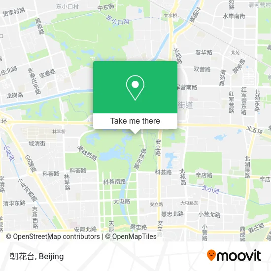 朝花台 map