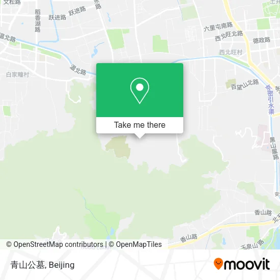青山公墓 map