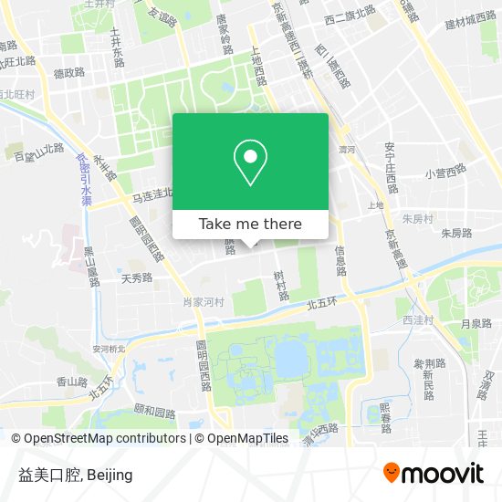 益美口腔 map