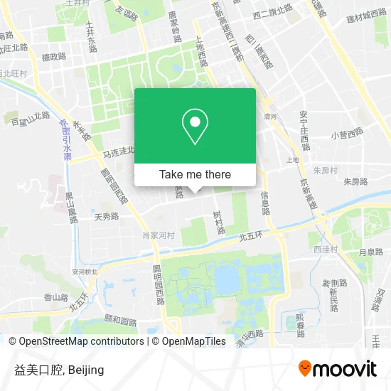 益美口腔 map
