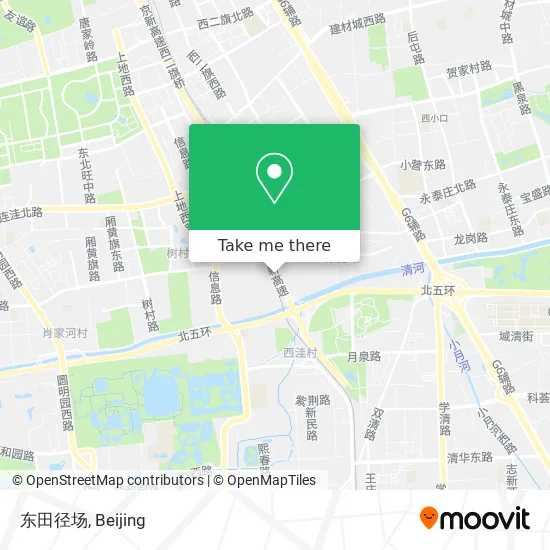 东田径场 map