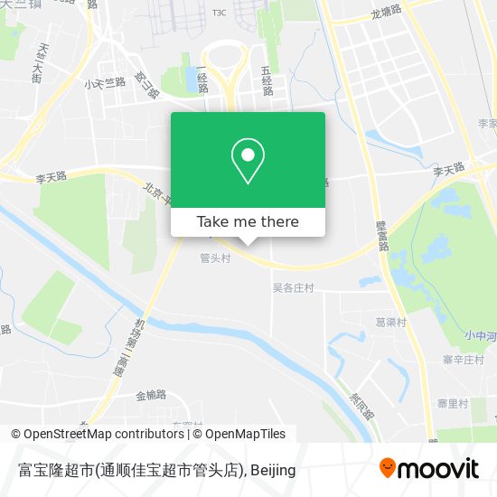 富宝隆超市(通顺佳宝超市管头店) map