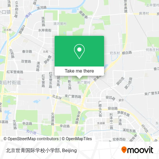 北京世青国际学校小学部 map