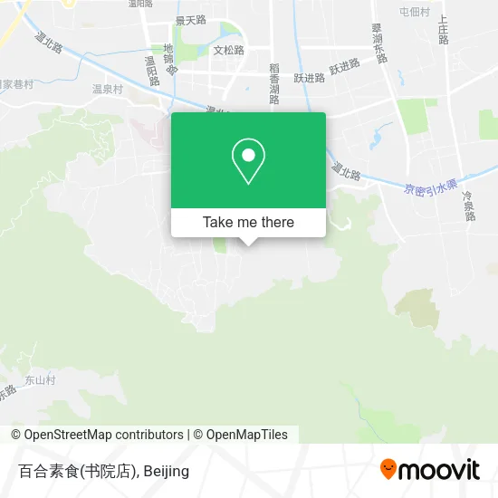 百合素食(书院店) map
