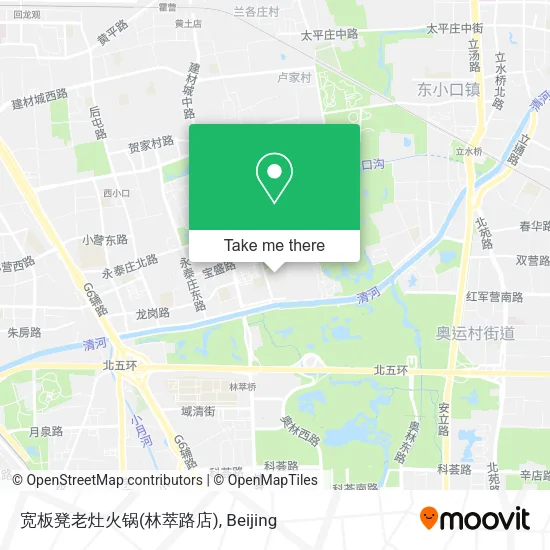 宽板凳老灶火锅(林萃路店) map