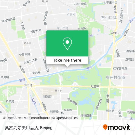 奥杰高尔夫用品店 map