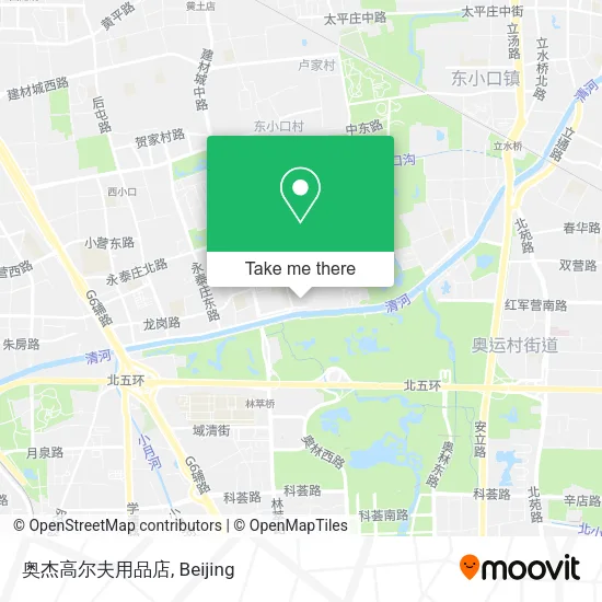 奥杰高尔夫用品店 map
