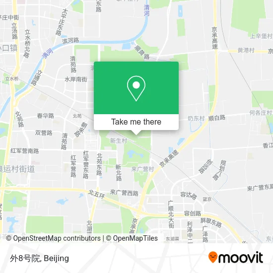 外8号院 map