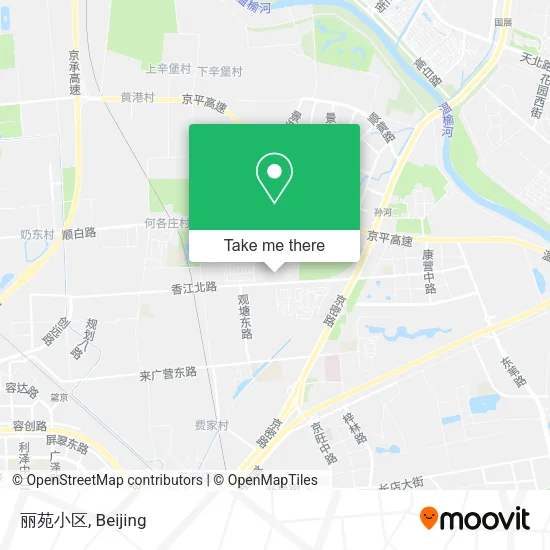 丽苑小区 map