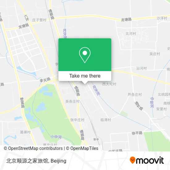 北京顺源之家旅馆 map