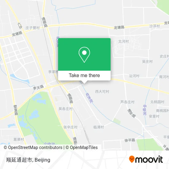 顺延通超市 map