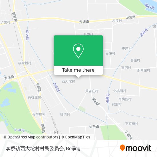 李桥镇西大坨村村民委员会 map