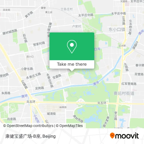 康健宝盛广场-B座 map