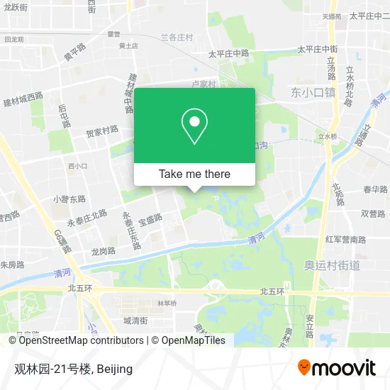 观林园-21号楼 map