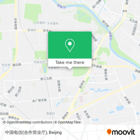 中国电信(合作营业厅) map