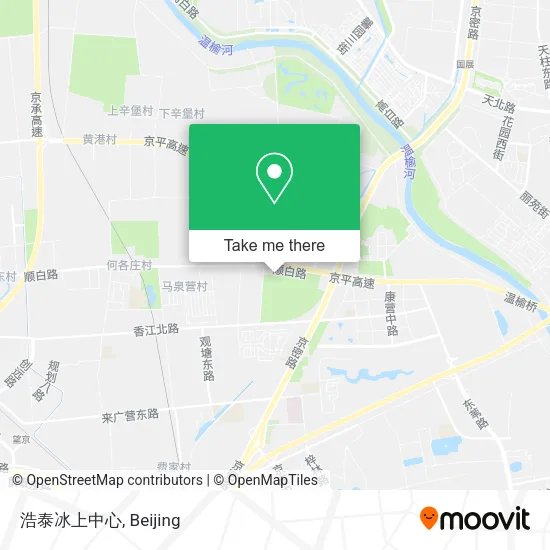 浩泰冰上中心 map