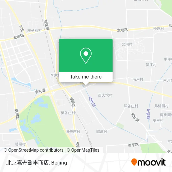 北京嘉奇盈丰商店 map