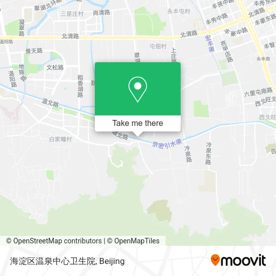 海淀区温泉中心卫生院 map