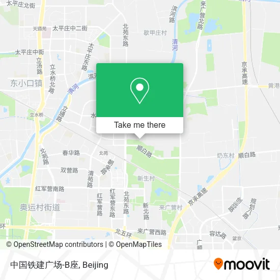 中国铁建广场-B座 map