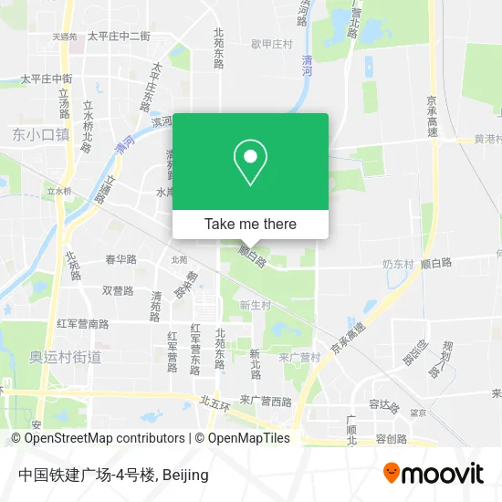 中国铁建广场-4号楼 map