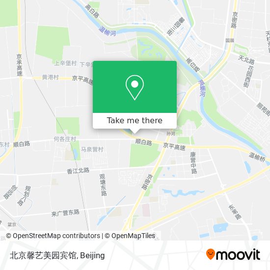 北京馨艺美园宾馆 map
