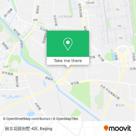 丽京花园别墅-4区 map